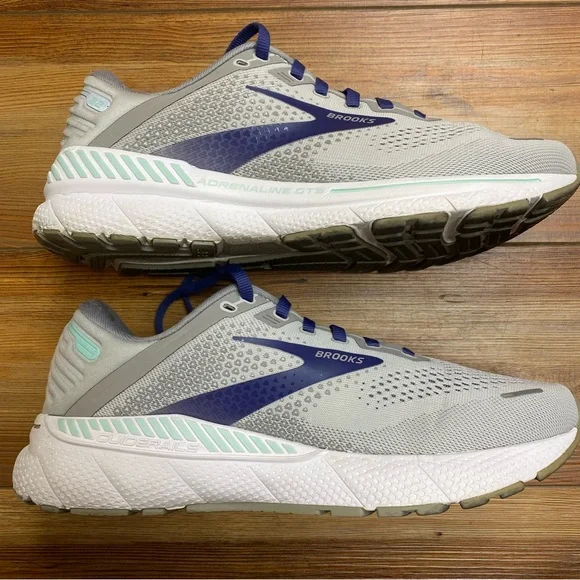 Brooks Adrenaline GTS 22 - Women's Size 10W - Gray/Purple EUC Running Walking - Picture 6 of 8